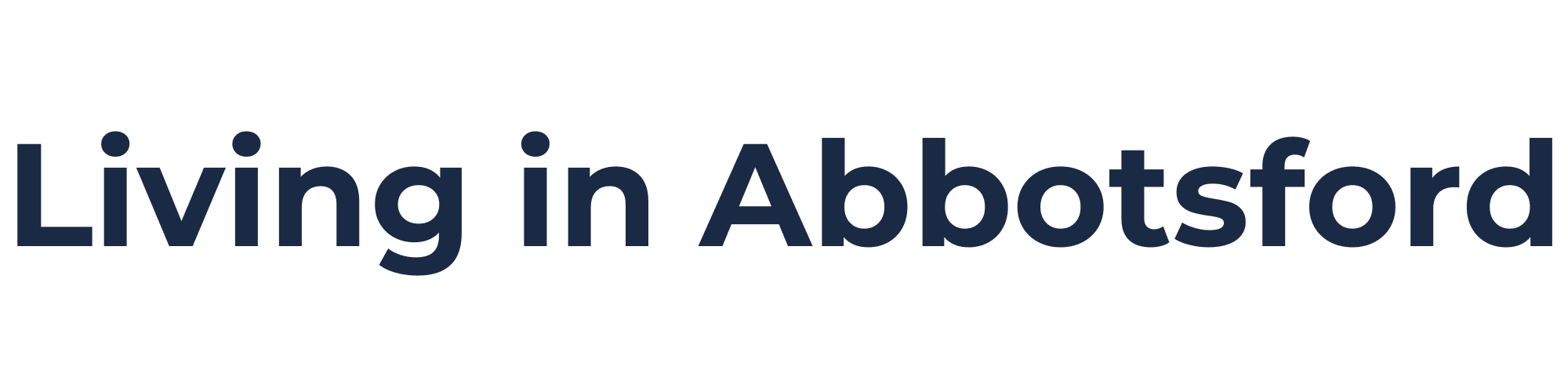 Living in Abbotsford